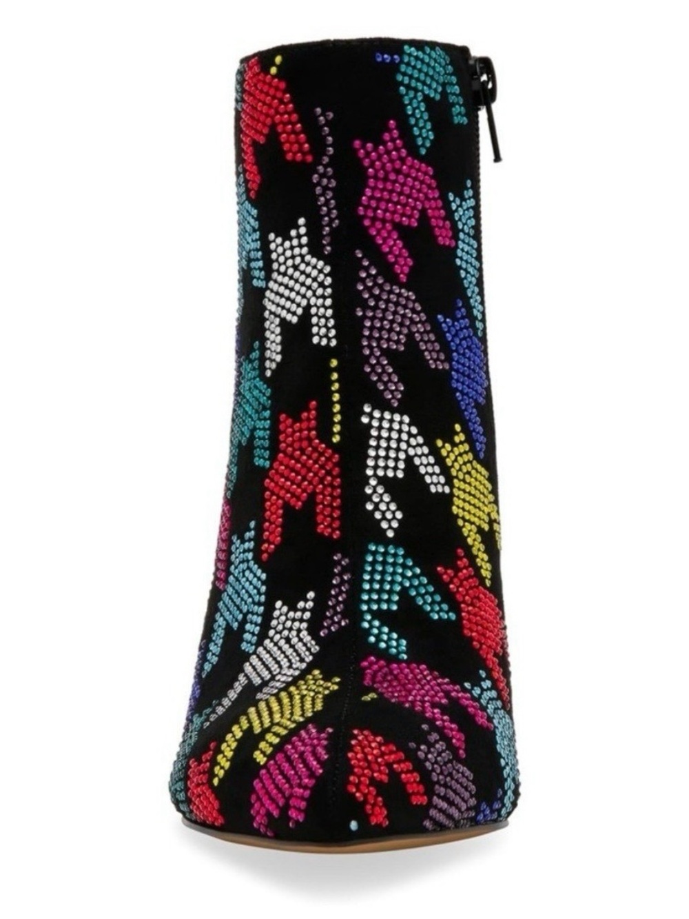 Betsey Johnson Marinna Multicolor Crystal Ankle Boots - Picture 6 of 8